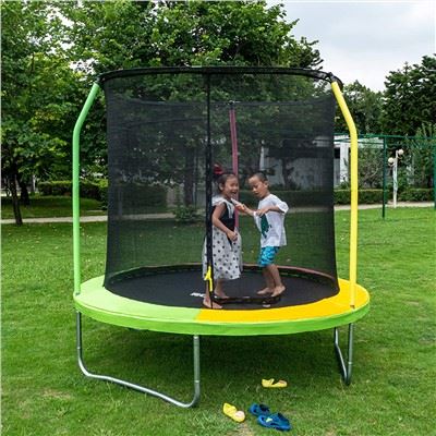 8 FT trambulin biztonsági hálóval